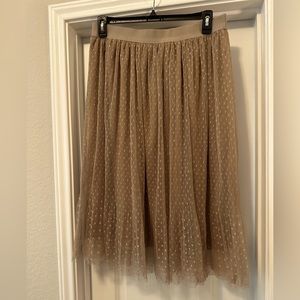 Ladies Ballet Style Skirt - Size XL - Beige